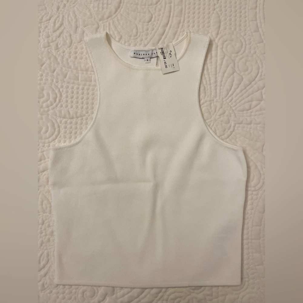 Endless Rose white tank